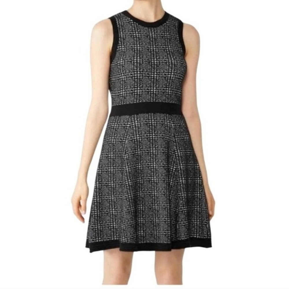 Kate Spade New York Out West Mod Plaid Sweater Dress Sz S